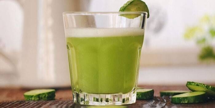 jugo de pepino para el tratamiento de la prostatitis