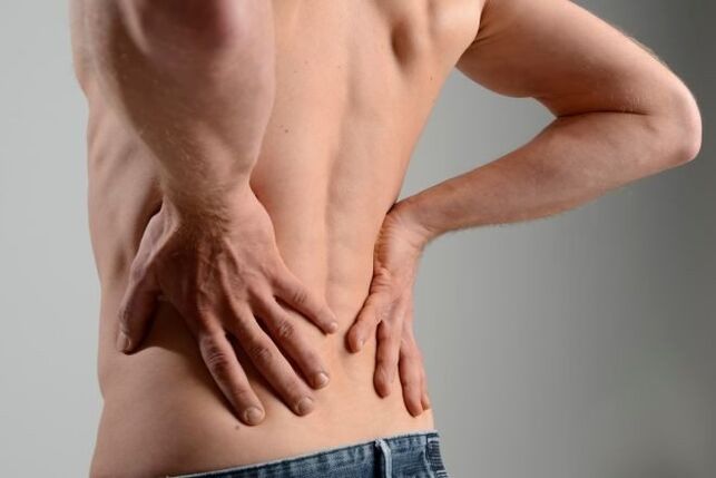 dolor de espalda con prostatitis