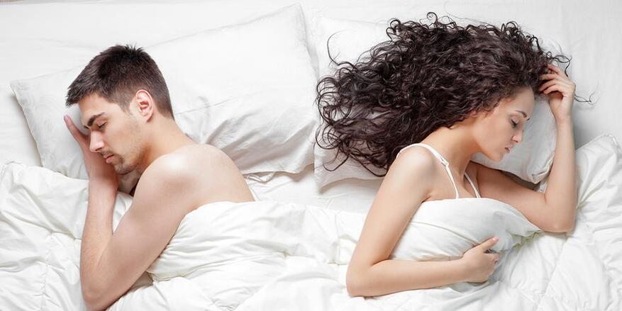 trastorno sexual en un hombre con prostatitis