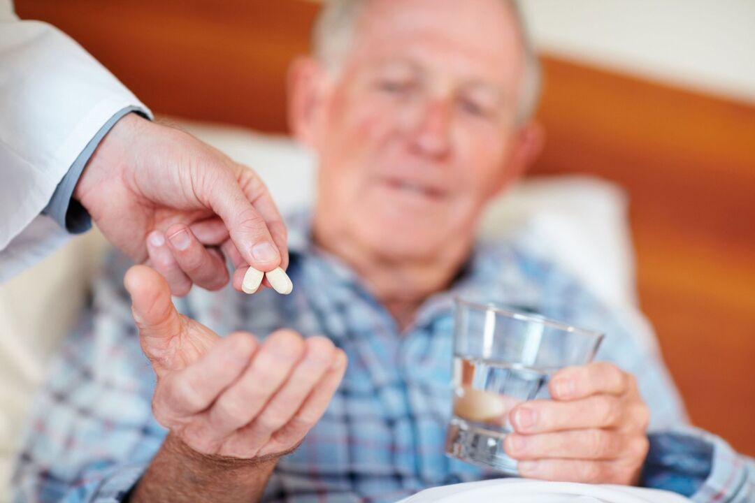 tomando medicamentos para la prostatitis