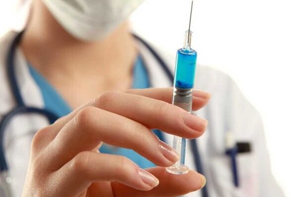 inyección para el tratamiento de la prostatitis